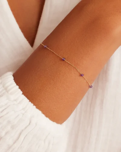 APR23-MOD-234-200-23-G-003_05e193ae-b3db-4786-b7eb-e08438c344a5 Newport Birthstone Bracelet