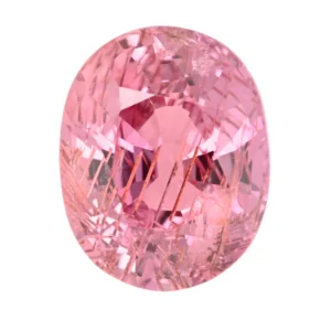 2.08 Carat No Heat Orangy Pink Sapphire