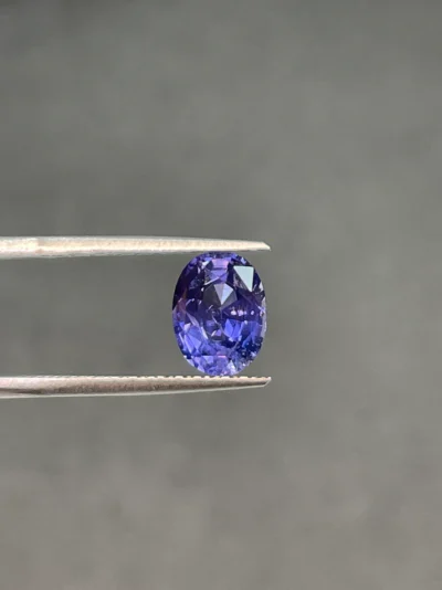 3.03 Carat No Heat Violet Sapphire