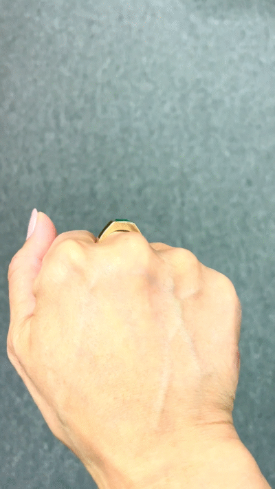 3.64 Carat Colombian Emerald Ring – C. Dunaigre