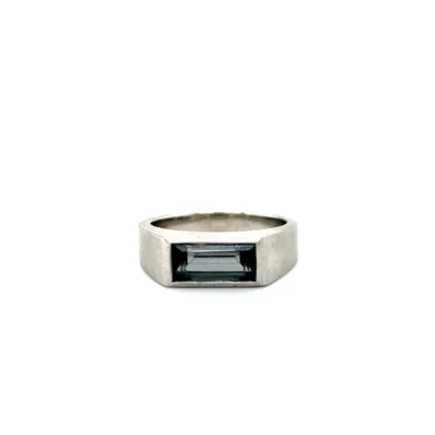 1.18 Carat Tourmaline Signet Ring